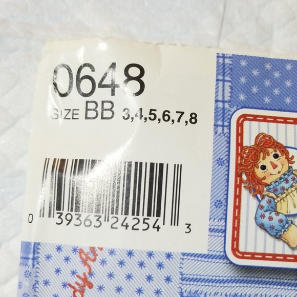 Simplicity Raggedy Ann & Andy Costume patterns - Picture 3 of 5